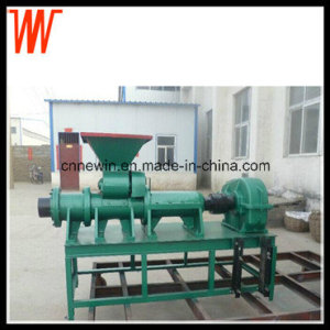 High Efficiency Silver Charcoal Bar Briquette Machine with Easy Operation